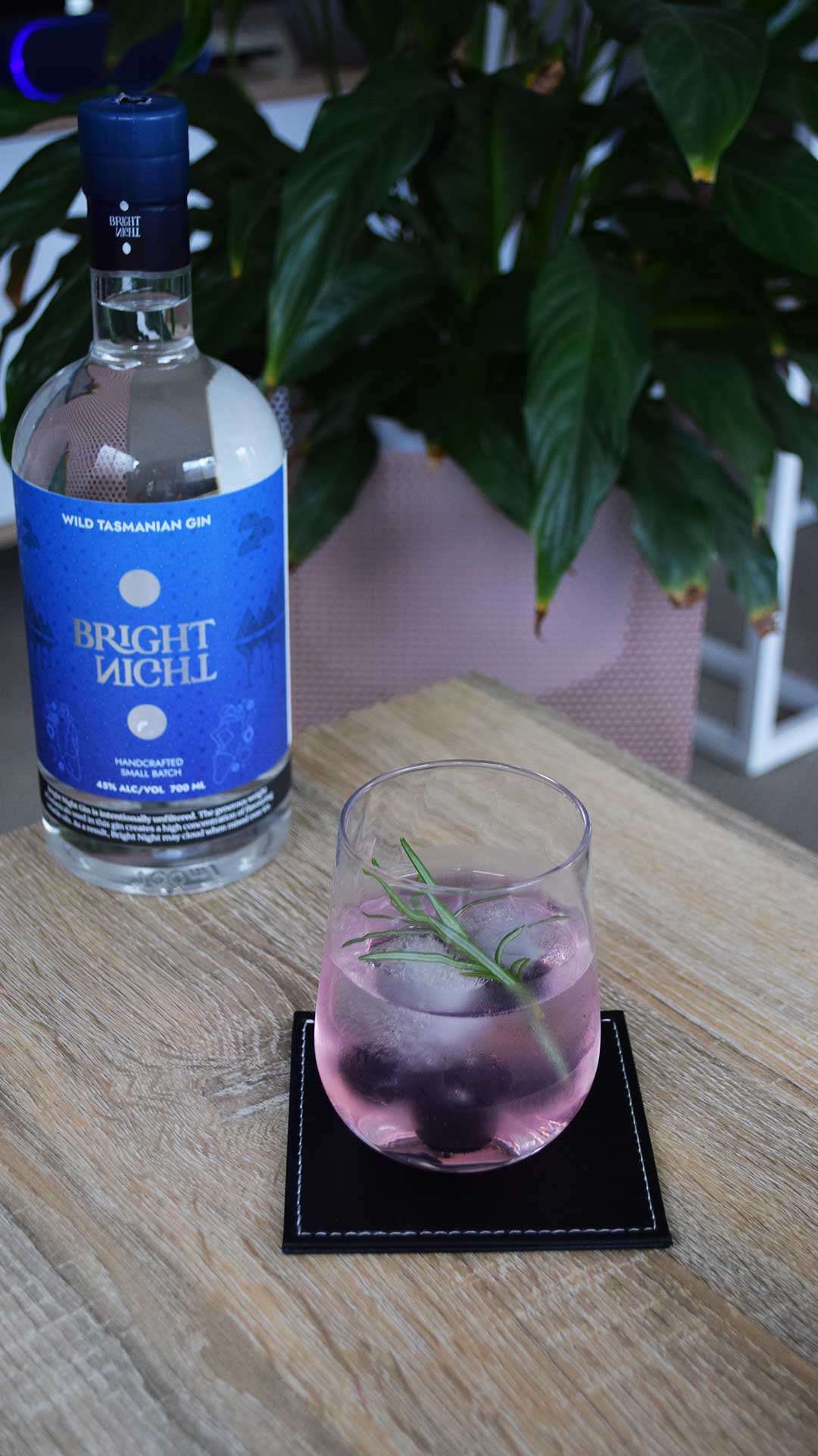 Bright NIght Signature GIn & Tonic Cocktail