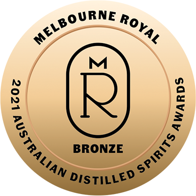 Australian Distilled Spirits Awards 2021 Bronze Award