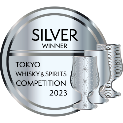 Tokyo Whisky and Spirits Competition - Silver Award - London Dry Gin