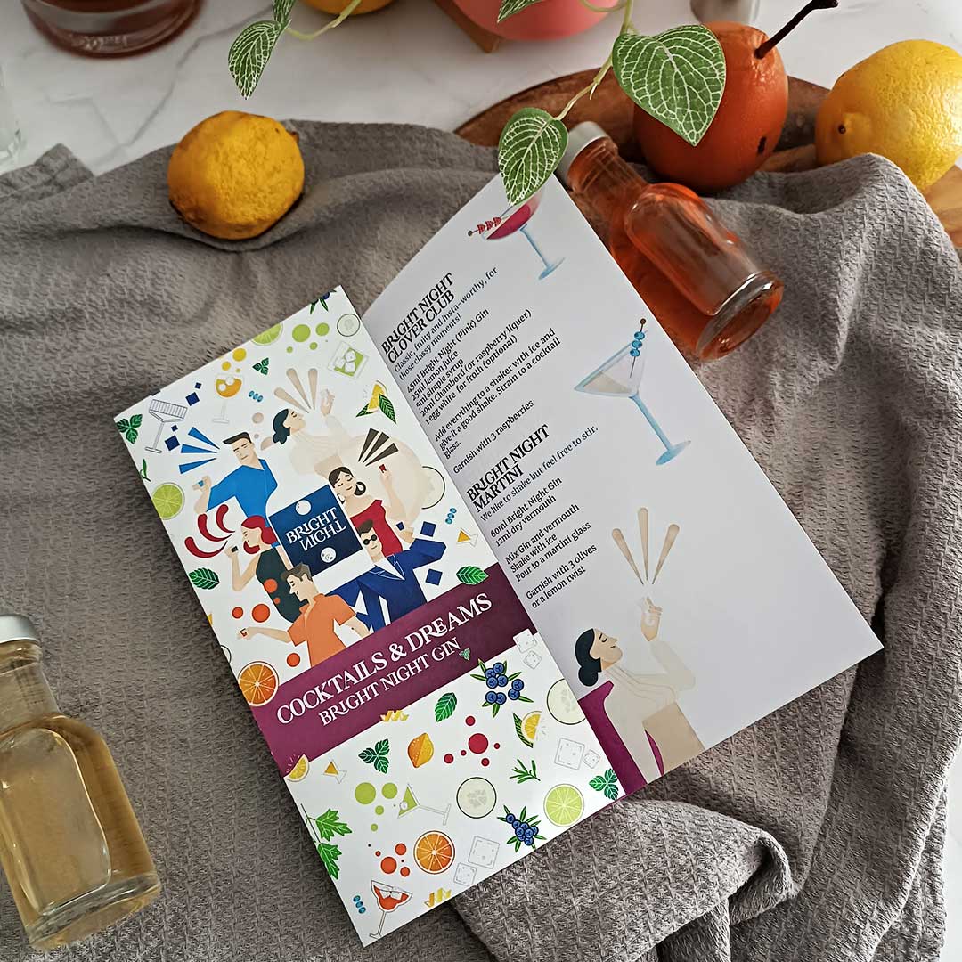 Gin Cocktails guide book