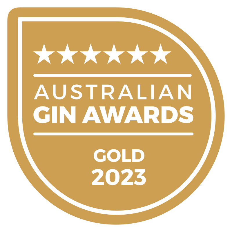 Australian Gin Awards - Gold Award - Barrel Aged Gin