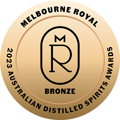 Australian Distilled Spirits Awards - Bronze Award - Barrel Aged Gin